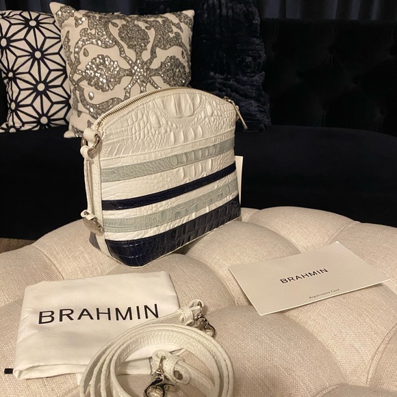 ✨SOLD✨SALE✨BRAHMIN NWT! RARE MELBOURNE LEATHER BAG - Picture 6 of 14
